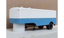 SSM Полуприцеп МАЗ 5217, светло-синий/белый, масштабная модель, Start Scale Models (SSM), scale43