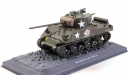 M4A3 (76mm) Sherman, масштабные модели бронетехники, DeAgostini, scale43