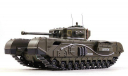 Churchill Mk.VII, масштабные модели бронетехники, DeAgostini, scale43