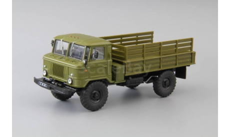 ГАЗ-66, масштабная модель, Автолегенды СССР журнал от DeAgostini, scale43