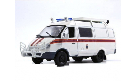 ГАЗ-2705 МЧС, масштабная модель, DeAgostini, 1:43, 1/43