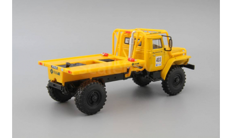 УРАЛ-43206 ТРАК ТРИАЛ, масштабная модель, Автолегенды СССР журнал от DeAgostini, scale43