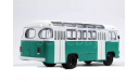 ПАЗ-672М бело-зелёный, масштабная модель, Советский Автобус, scale43