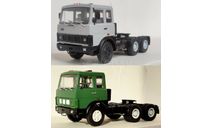 !!! КОМБО, 2 модели МАЗ-6422 ранний, зеленая кабина, серая кабина, масштабная модель, Автоистория (АИСТ), scale43