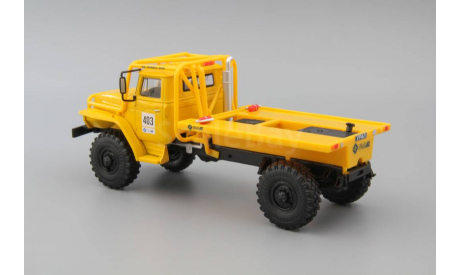 УРАЛ-43206 ТРАК ТРИАЛ, масштабная модель, Автолегенды СССР журнал от DeAgostini, scale43