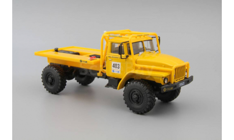 УРАЛ-43206 ТРАК ТРИАЛ, масштабная модель, Автолегенды СССР журнал от DeAgostini, scale43