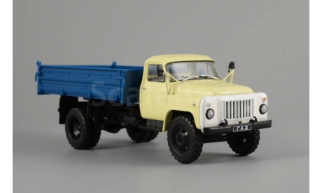 ГАЗ-САЗ-53Б, масштабная модель, Автолегенды СССР журнал от DeAgostini, scale43