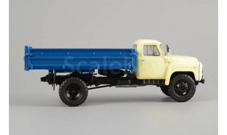 ГАЗ-САЗ-53Б, масштабная модель, Автолегенды СССР журнал от DeAgostini, scale43