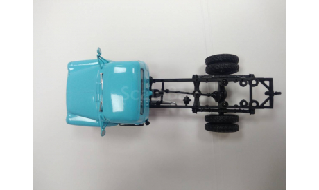 Шасси ГАЗ-53 с кабиной, масштабная модель, MODIMIO, scale43
