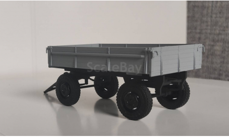 Прицеп ИАПЗ-754В, серый, масштабная модель, Конверсии мастеров-одиночек, scale43