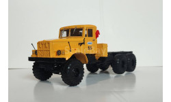 !!! УЦЕНКА Шасси с кабиной КрАЗ-255Б, 1/43 желтый
