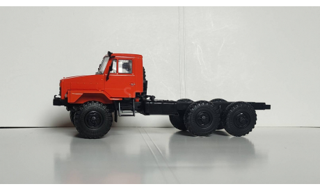 Шасси УРАЛ-4322, оранжевая кабина, 1/43, масштабная модель, Конверсии мастеров-одиночек, scale43