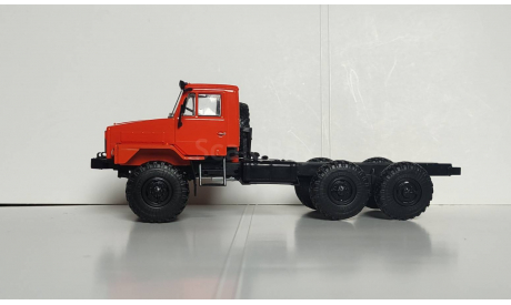 Шасси УРАЛ-4322, оранжевая кабина, 1/43, масштабная модель, Конверсии мастеров-одиночек, scale43