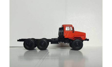 Шасси УРАЛ-4322, оранжевая кабина, 1/43, масштабная модель, Конверсии мастеров-одиночек, scale43