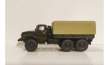 УРАЛ-375Д, хаки, поздний тент. Правильная кабина, масштабная модель, Конверсии мастеров-одиночек, scale43