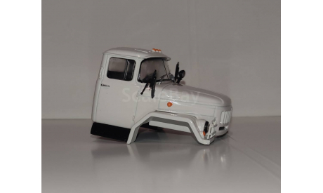 Кабина в сборе ЗиЛ - 131, 1/43 светло-серая, запчасти для масштабных моделей, Наши грузовики, scale43