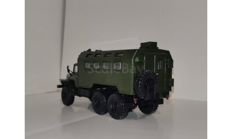 Кунг К4320  (шасси Урал 4320 ранний) хаки, масштабная модель, Конверсии мастеров-одиночек, scale43