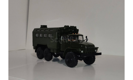 Кунг К4320  (шасси Урал 4320 ранний) хаки, масштабная модель, Конверсии мастеров-одиночек, scale43