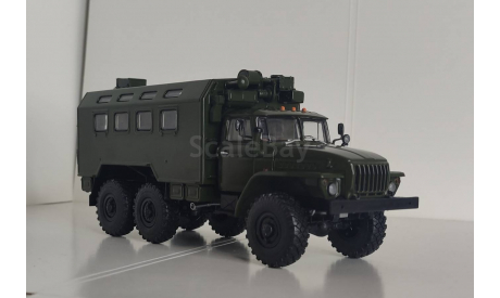 Кунг К4320  (шасси Урал 4320 ранний) хаки, масштабная модель, Конверсии мастеров-одиночек, scale43
