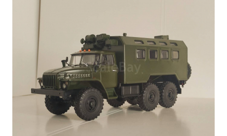 Кунг К4320  (шасси Урал 4320 ранний) хаки, масштабная модель, Конверсии мастеров-одиночек, scale43
