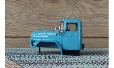 Кабина в сборе ЗиЛ - 131, Амур, 1/43 голубая, запчасти для масштабных моделей, Наши грузовики, scale43