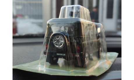УАЗ ГУСАР, ТС 3132, масштабная модель, Автолегенды СССР журнал от DeAgostini, 1:43, 1/43