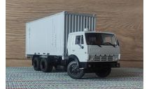 КамАЗ-53212 контейнеровоз, серая кабина/серый контейнер, масштабная модель, Конверсии мастеров-одиночек, scale43