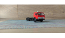 Шасси с кабиной КамАЗ-53212, красная кабина, масштабная модель, Start Scale Models (SSM), scale43