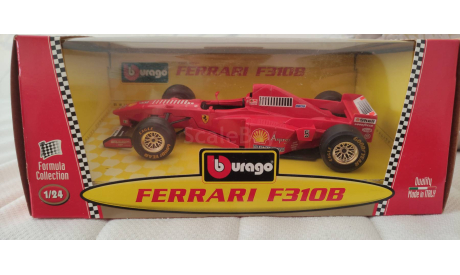 Ferrari F310B, масштабная модель, BBurago, scale24