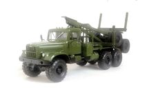 КрАЗ 255Л1, Лесовоз с роспуском, масштабная модель, MODIMIO, scale43