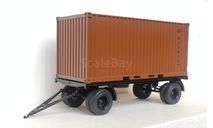ГКБ 8350 контейнеровоз, темно-коричневый, масштабная модель, Конверсии мастеров-одиночек, scale43