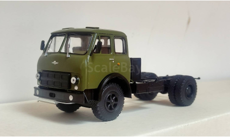 Шасси с кабиной МАЗ-500, хаки, масштабная модель, MODIMIO, scale43