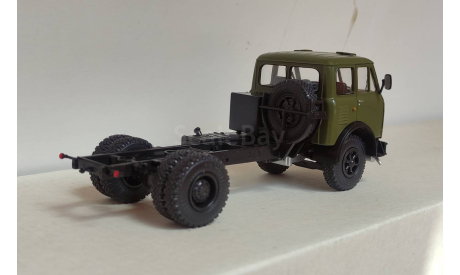 Шасси с кабиной МАЗ-500, хаки, масштабная модель, MODIMIO, scale43