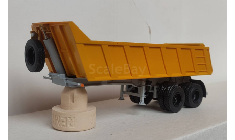 МАЗ-9506-20 самосвальный полуприцеп, масштабная модель, Автоистория (АИСТ), scale43
