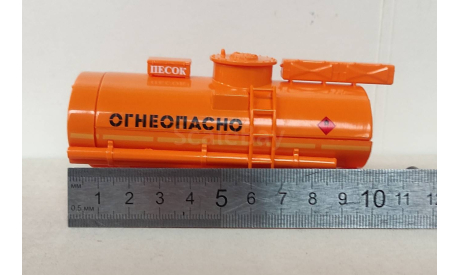 Надстройка цистерна (бочка) оранжевая, запчасти для масштабных моделей, MODIMIO, scale43, МАЗ