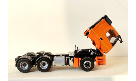 КамАЗ 65206, оранжевая кабина, масштабная модель, ПАО КАМАЗ, scale43