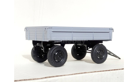 Прицеп ИАПЗ-754В, серый, масштабная модель, Конверсии мастеров-одиночек, scale43