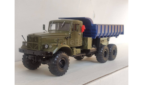 КрАЗ-255Б самосвал, 1/43, масштабная модель, Автоистория (АИСТ), scale43