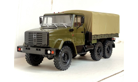 ЗиЛ - 4334 с тентом, хаки, 1/43, масштабная модель, Конверсии мастеров-одиночек, scale43