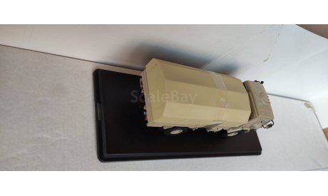 SSM в боксе КАМАЗ-43502 4х4 Мустанг, песочный, масштабная модель, Start Scale Models (SSM), scale43