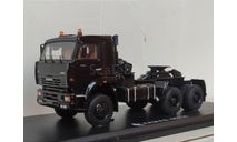 SSM в боксе КАМАЗ-65225 с лебедкой, черный, масштабная модель, Start Scale Models (SSM), scale43