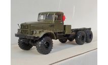 !!! УЦЕНКА Шасси с кабиной КрАЗ-255Б, 1/43, хаки, масштабная модель, Автоистория (АИСТ), scale43