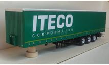 Полуприцеп НЕФАЗ-93341 ITECO, масштабная модель, ПАО КАМАЗ, scale43