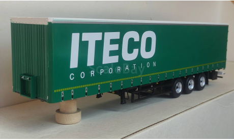 Полуприцеп НЕФАЗ-93341 ITECO, масштабная модель, ПАО КАМАЗ, scale43