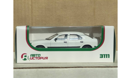 Горький 3111 белый, масштабная модель, ГАЗ, Автоистория (АИСТ), scale43