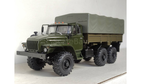 УРАЛ-43202 ранний с тентом, хаки, масштабная модель, Конверсии мастеров-одиночек, scale43