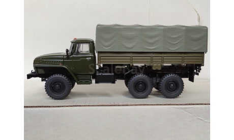 УРАЛ-43202 ранний с тентом, хаки, масштабная модель, Конверсии мастеров-одиночек, scale43
