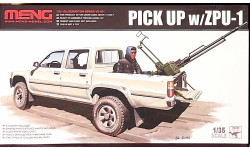 Pickup w/ZPU-1, 1/35, Meng Model