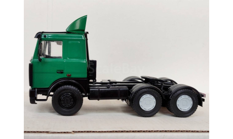 МАЗ-6422 поздний, зеленая кабина, масштабная модель, Автоистория (АИСТ), scale43