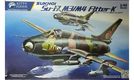 Су-17 М3/М4 1/48, Kitty Hawk, сборные модели авиации, scale48